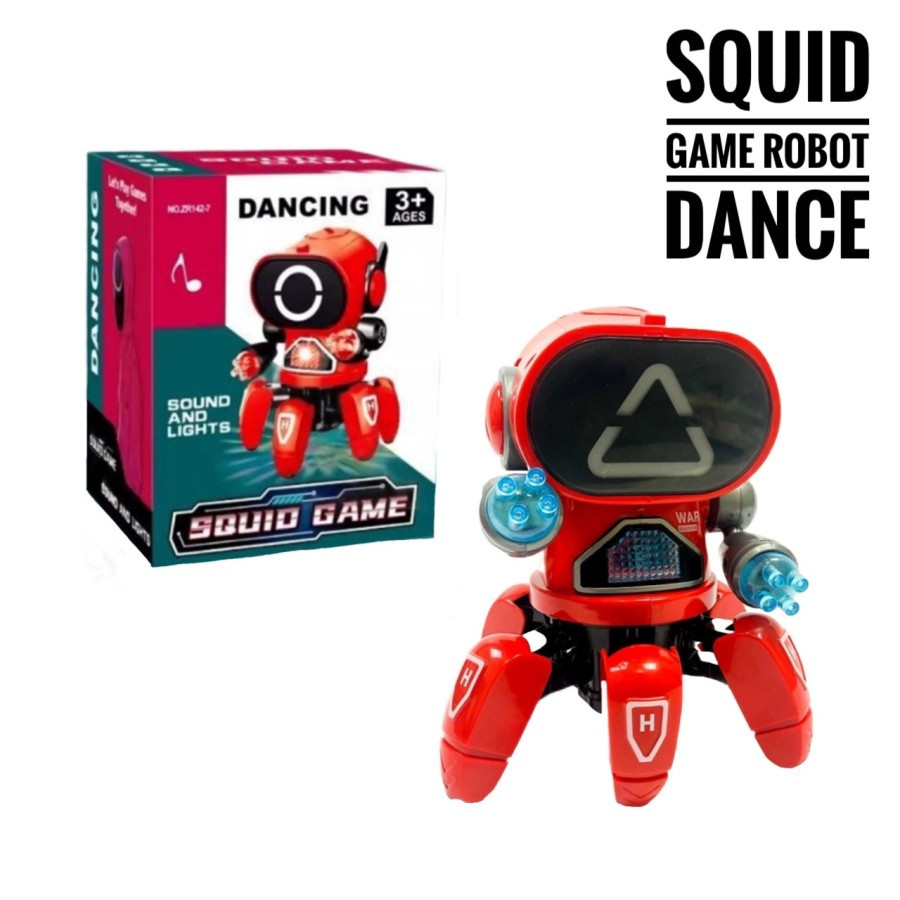 Squid Game Robot Dance Mainan Anak Robot Joget