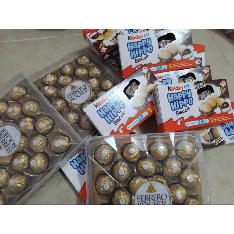 

Kinder Joy Happy Hippo Biscuit Cocoa isi 5 ori