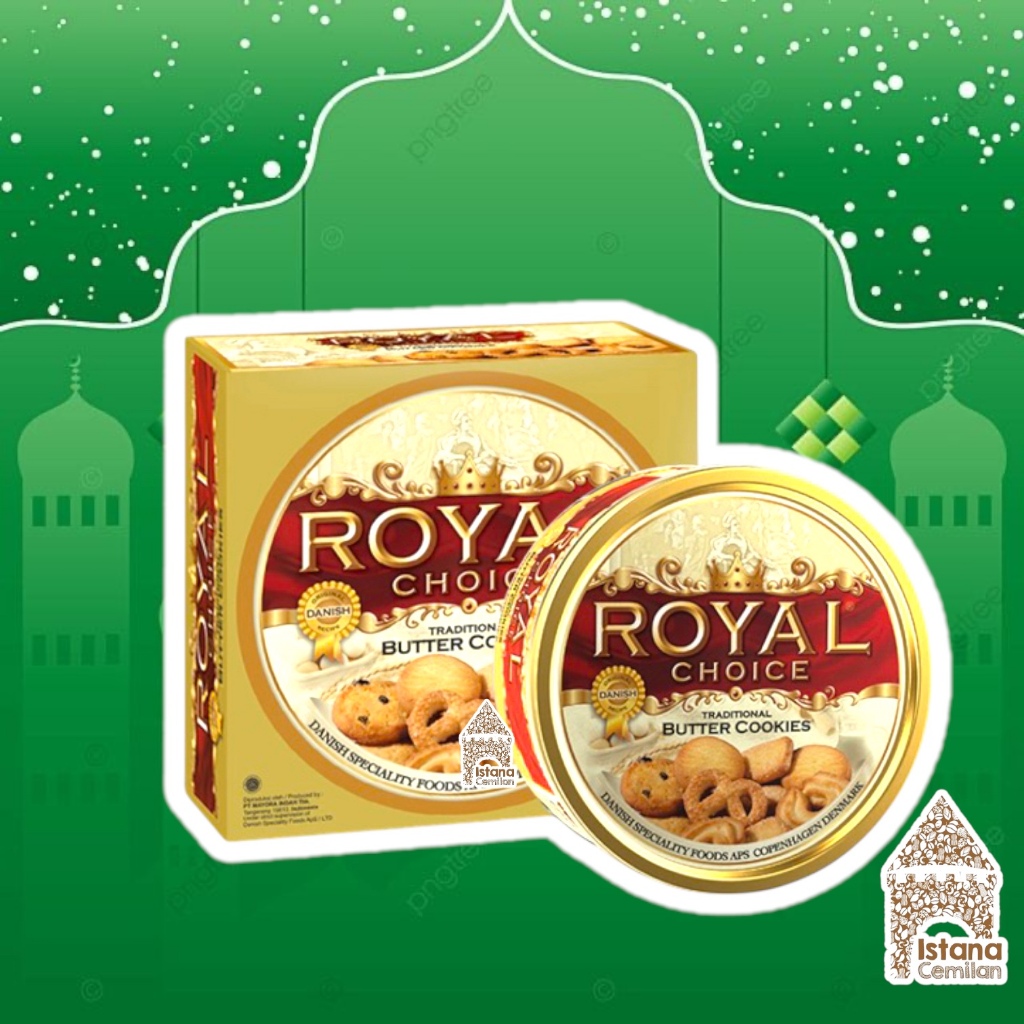 

Royal Choice Butter Cookies 480 Gram Kue Kering Kaleng Hampers Lebaran Idul Fitri