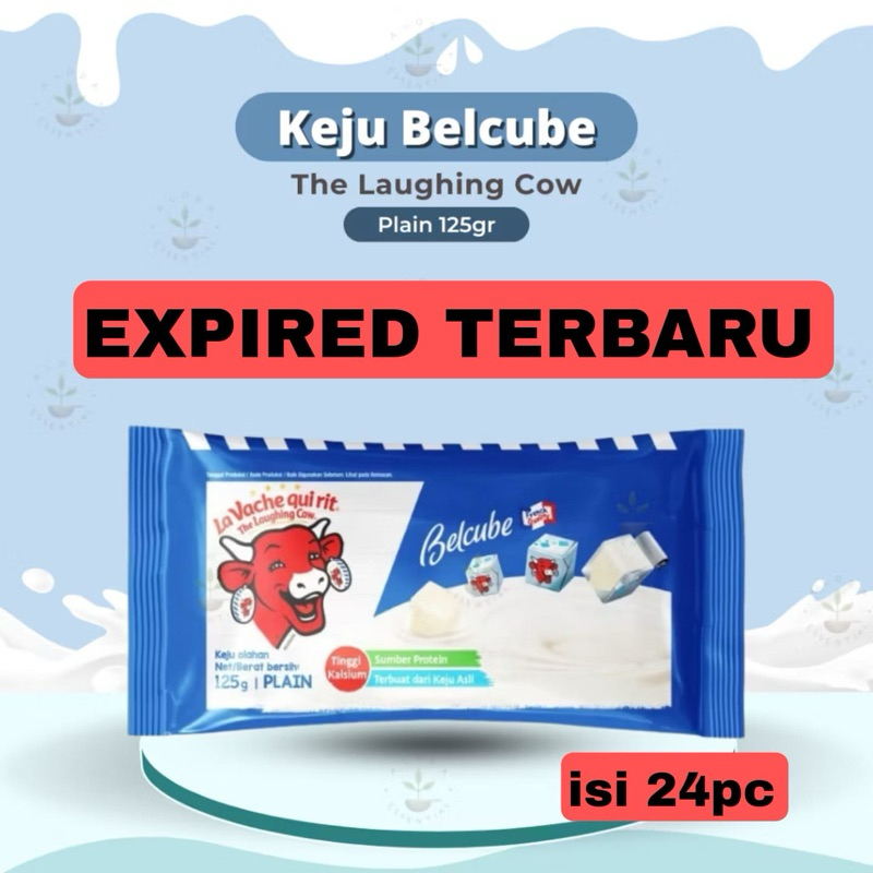 

The Laughing Cow Belcube 125 Gr Keju Belcube 24 Pcs Keju Mpasi Anak Belcube