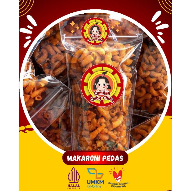 

Makaroni Chiby-Chiby 100gr/Makaroni Pedas/Makaroni Bantet/Makaroni Enak