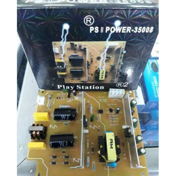 Hemat Power Supply Ps2 Fat Seri 3xxx39xx  Psu Ps2 Fat Tebal seri 3