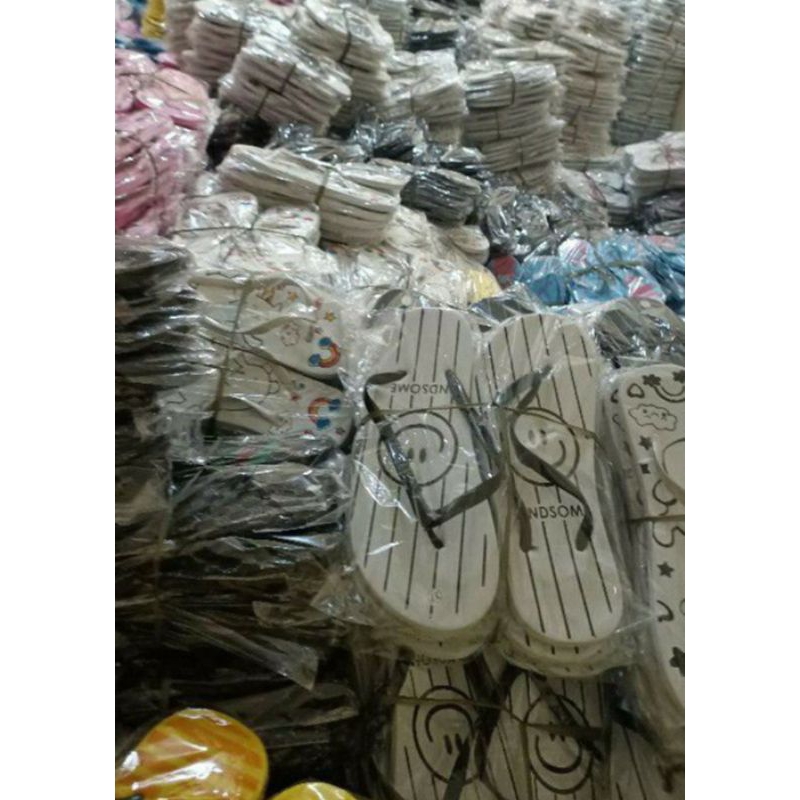 Sandal Jepit Per Kodi 20 Pasang. RANDOM.
