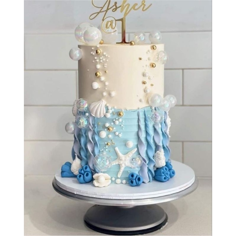 

sea ​​theme birthday cake
