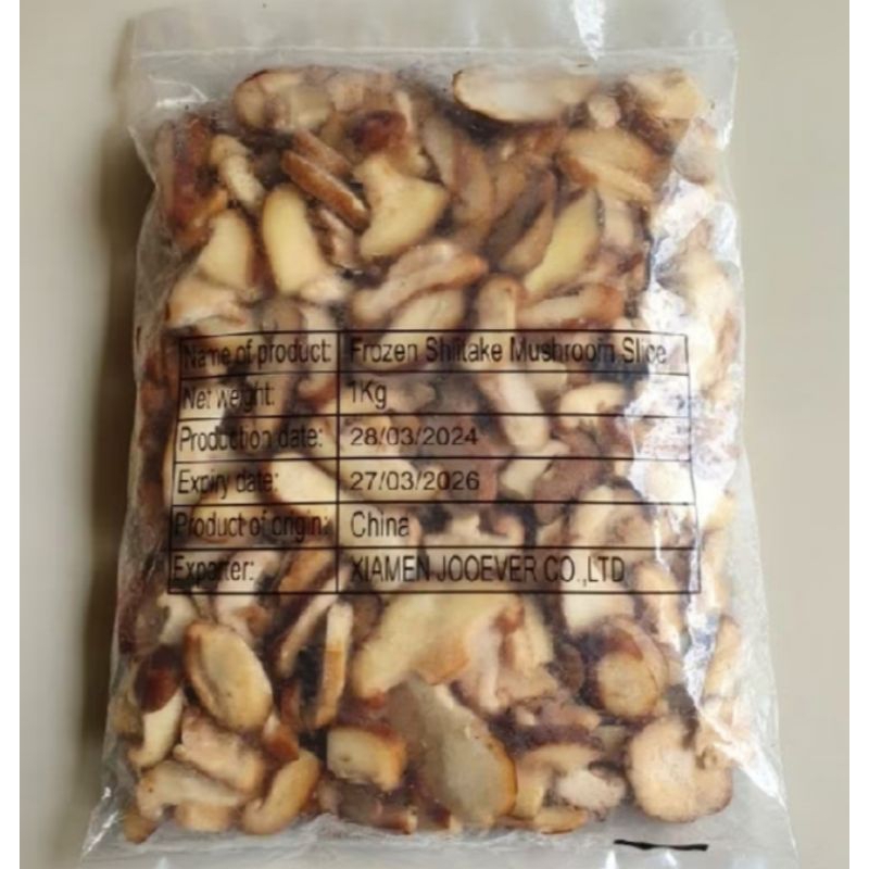 

JAMUR SHITAKE FROZEN 1 KG