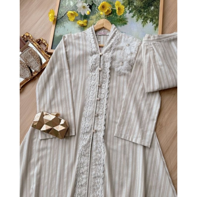 Humaira long tunik kode F size s/m - Haideeorlin