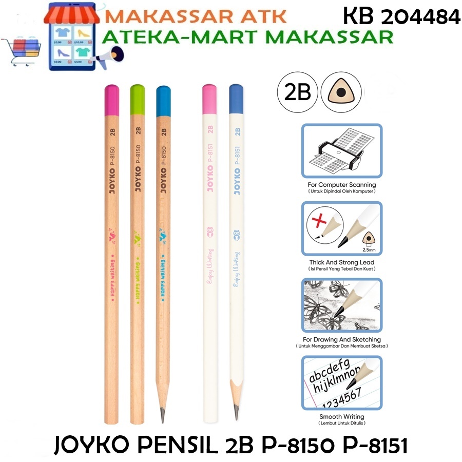 

[1PCS] JOYKO PENSIL 2B P-8150 p-8151