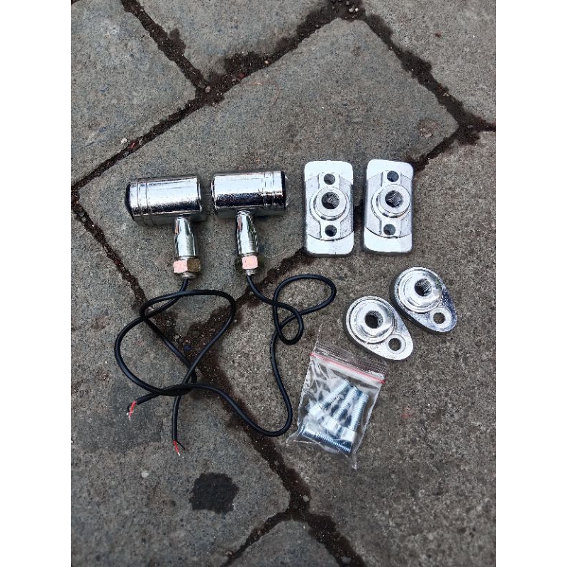 lampu sein led crom stenlish universal riting cb gl set manisan cb manisan gl