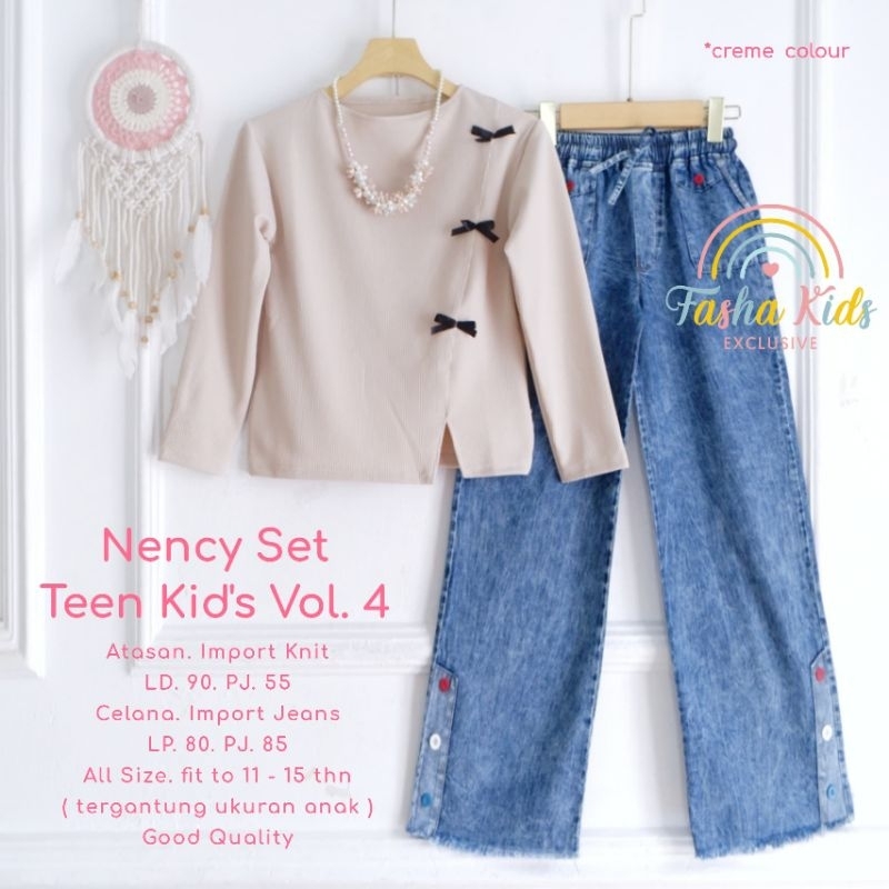 NENCY SET TEEN KIDS VOL 4 ORI  FASHA