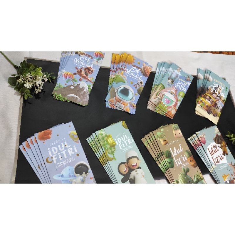 

Amplop lebaran karakter lucuu