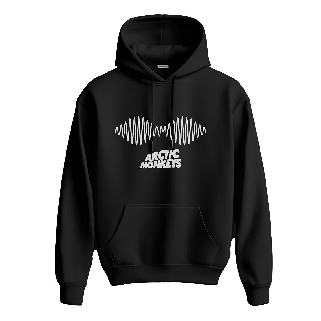 Sweater HOODIE ARCTIC MONKEYS Rock Indie Band Premium Fleece Switer Jacket Clothing
