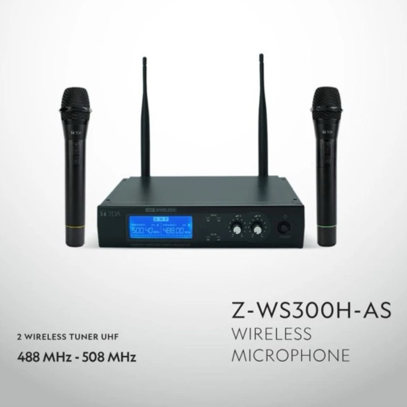 Mic microphone wireless TOA "Z-WS300H-AS"