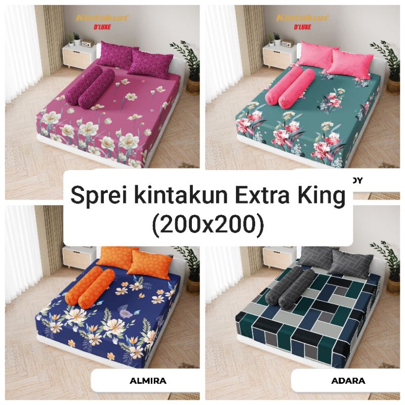 SPREI KINTAKUN 200X200 EXTRA KING / KINTAKUN DELUXE 200X200 EXTRA KING SIZE
