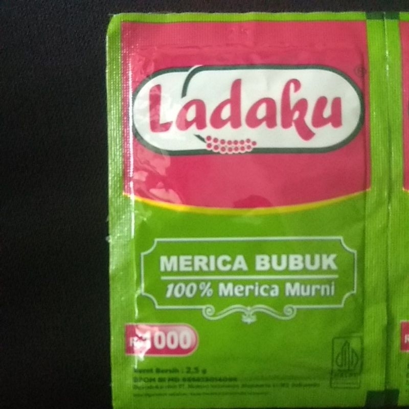 

Ladaku Merica Bubuk 2.5 gram 1 sachet