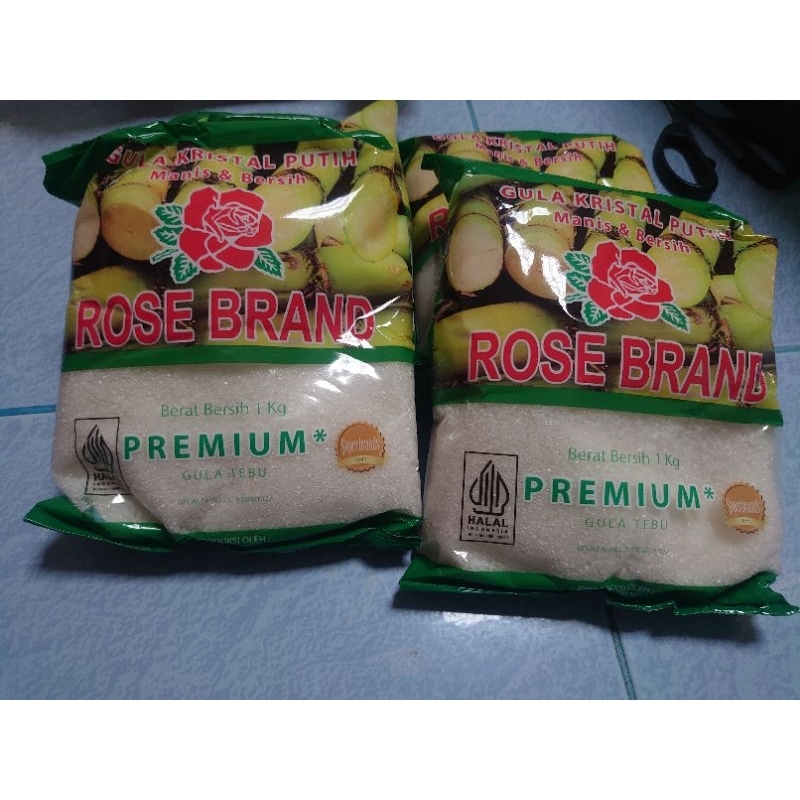 

gula Rosebrand hijau/kuning 1kg