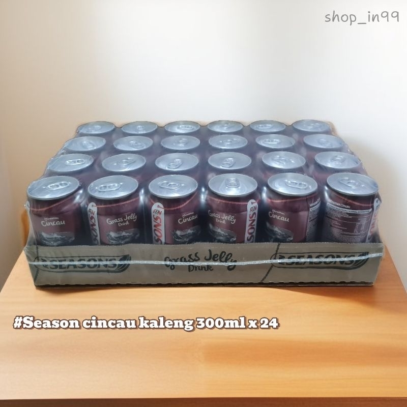 

Season cincau kaleng box 300ml x 24