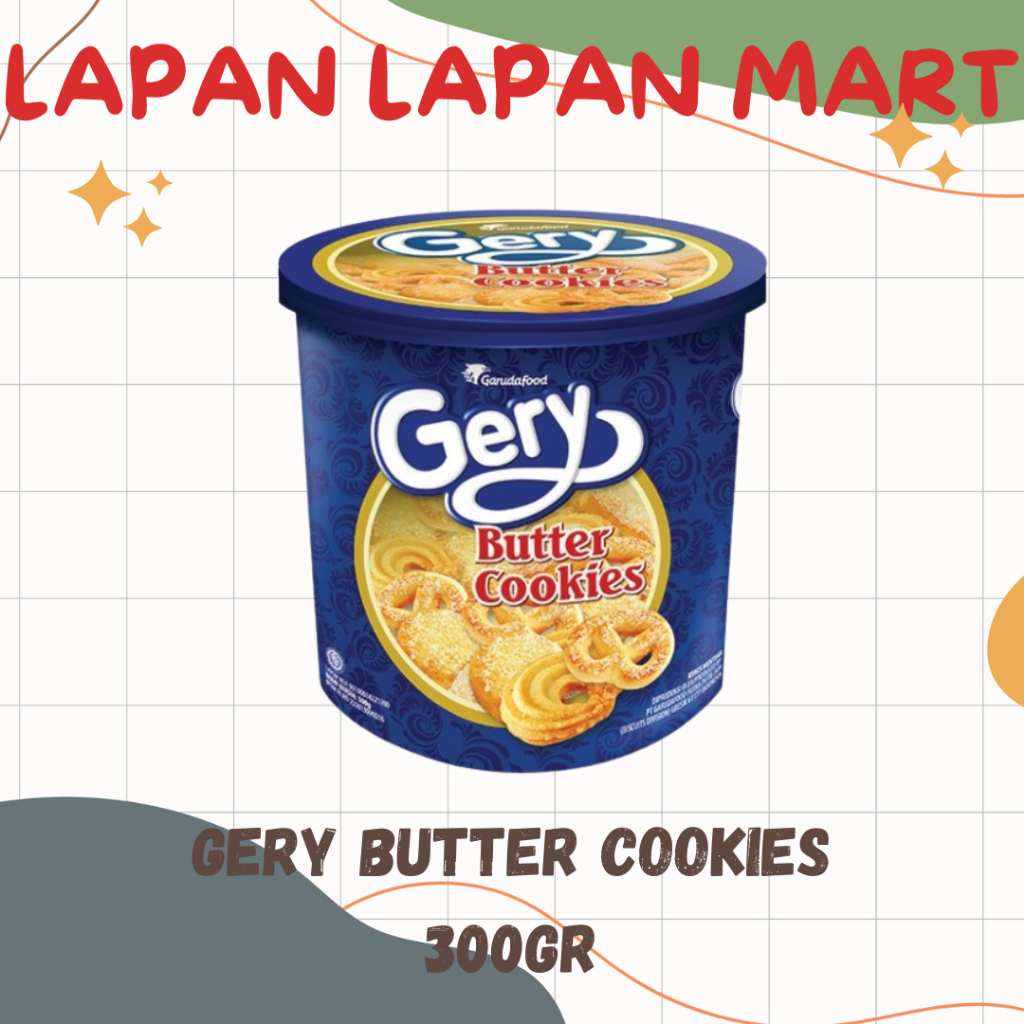 

Gery Butter Cookies 300gr (Seasonal Item)