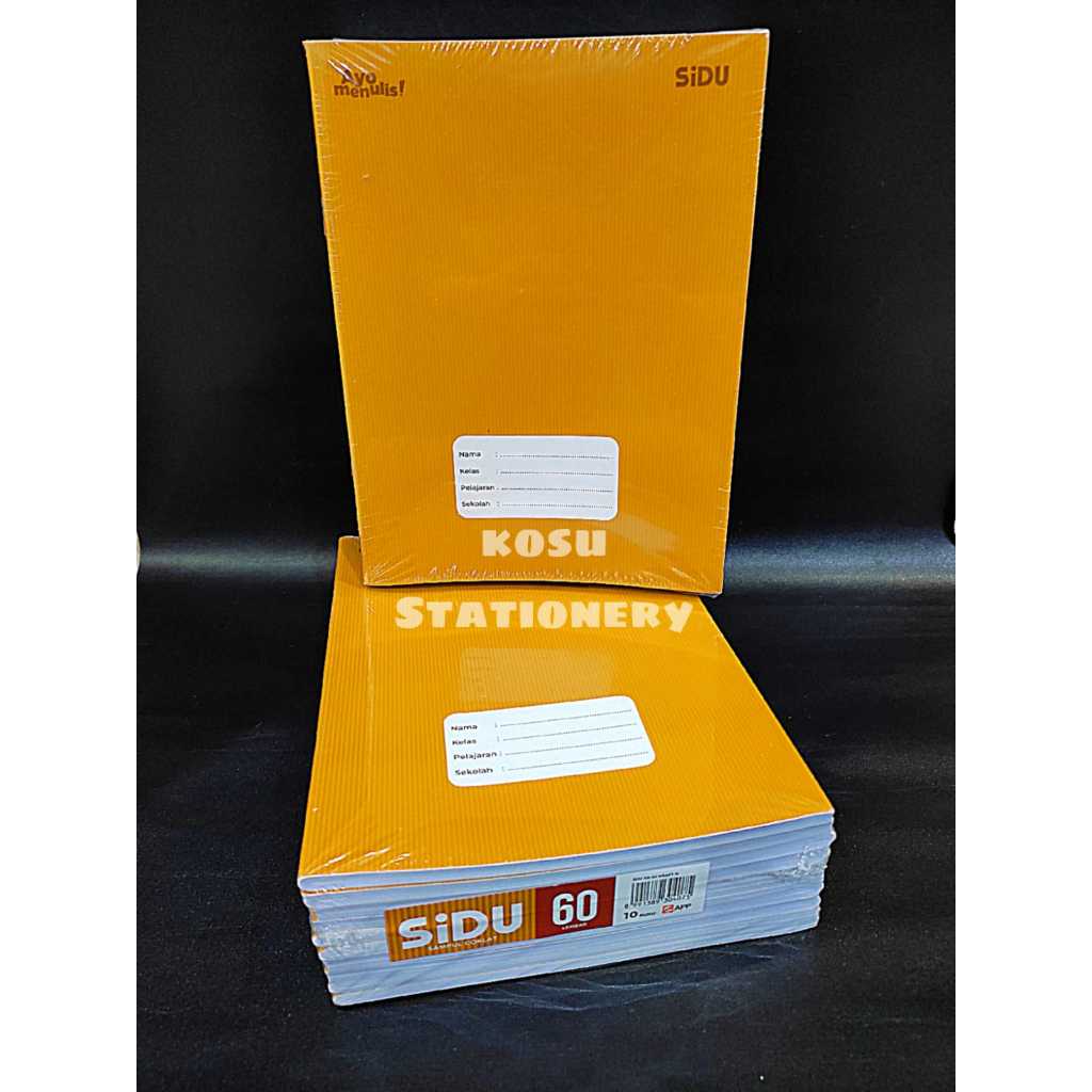 

BUKU TULIS SIDU 60 LEMBAR (10 BUKU)