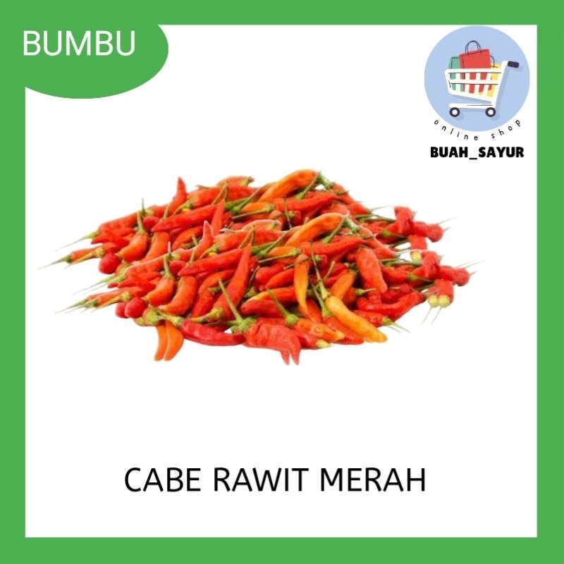 

cabe rawit merah segar dari petani fresh 100 gr