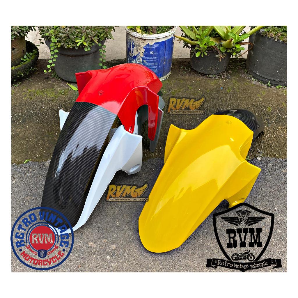 spakbor depan slebor depan R15 karbon twill WTP slebor depan r15 karbon