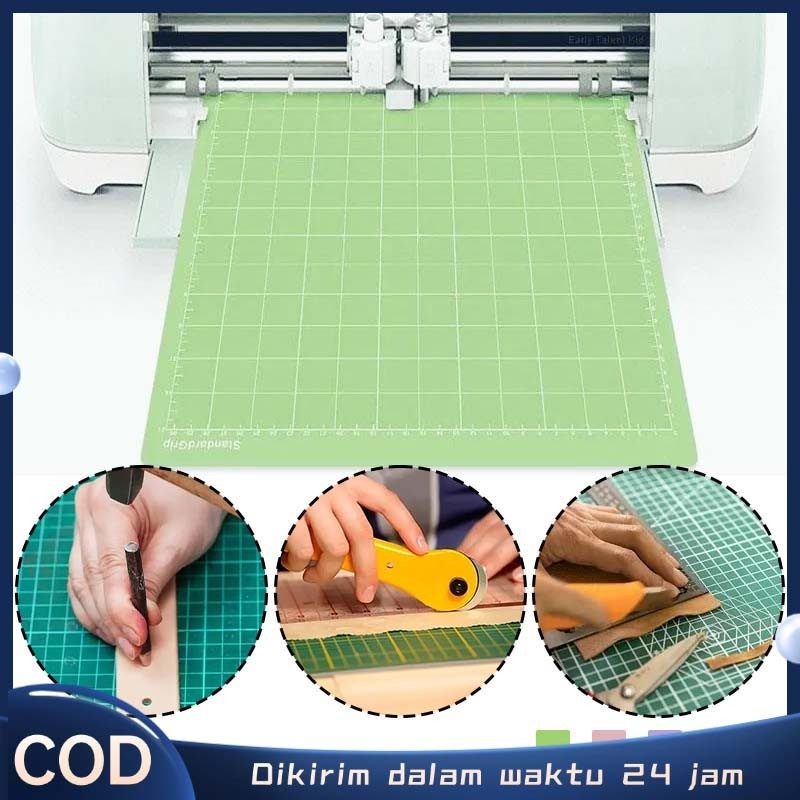 

12*12inch Work Cutting Mat Pad Alas Potong Pvc Cutting Mat Mat Dua Sisi Alat Diy Cutting Board