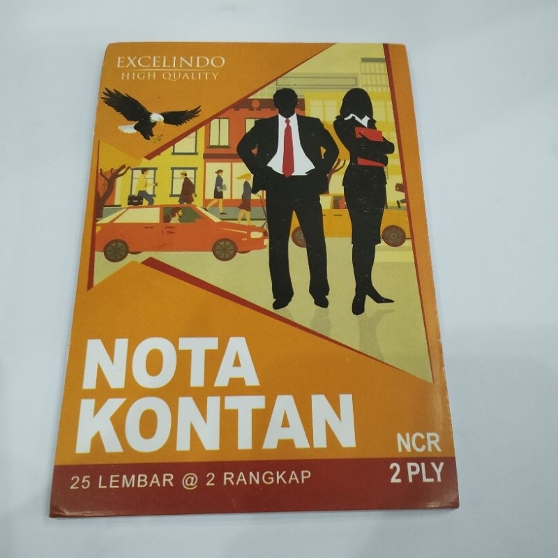 

Buku Nota 2 ply NCR(isi 25 Lembar)10,5x15,5 CM