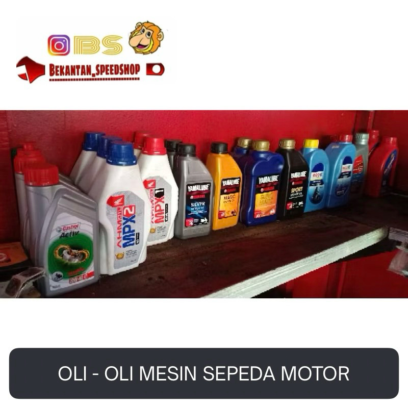 OLI OLI MESIN DAN GARDAN SEPEDA MOTOR