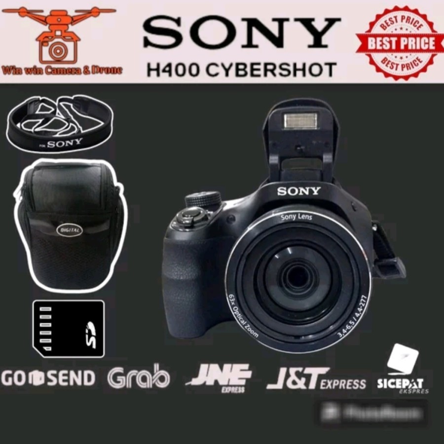 Kamera Camera prosumer Sony H400 DSC-H400 20mp zoom 63x