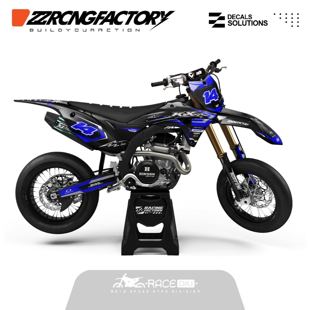 DECAL KLX GORDONS/KLX BF/D TRACKER/CRF L 150/YAMAHA WR 155 FULL BODY COSTUM