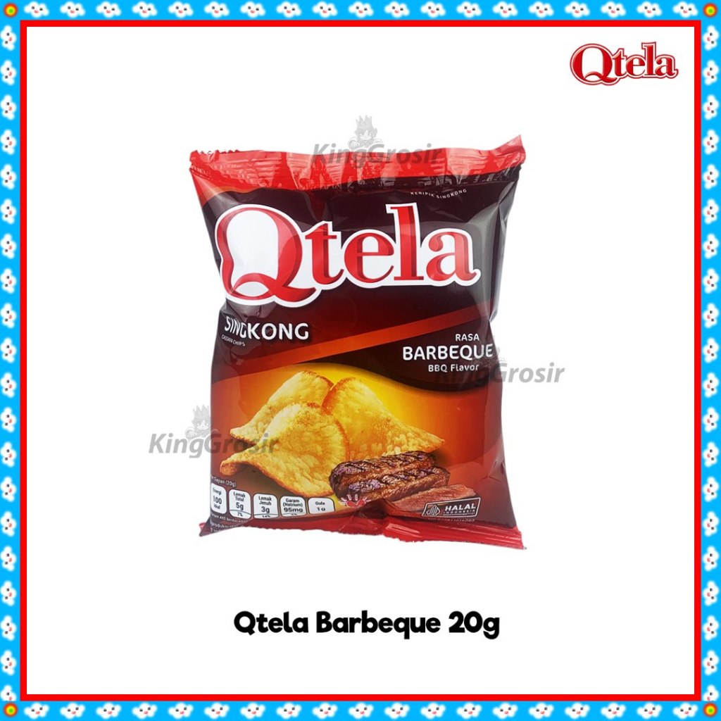 

Qtela Keripik Singkong 20gr (1pcs) / Cassava Chips / Qtela Cassava Cemilan Keripik Singkong