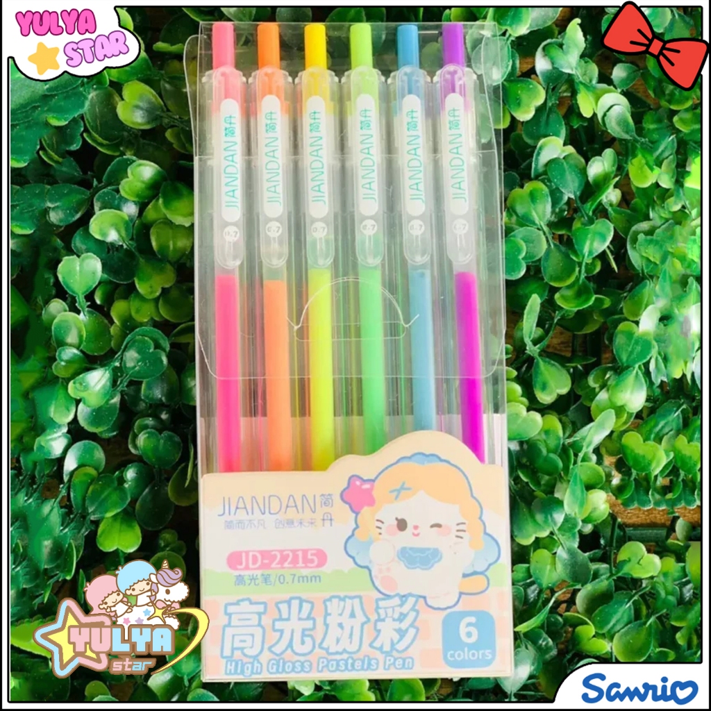 

Jiandan High Gloss Pastel Pen / Pena high gloss jiandan