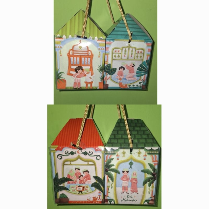 

NEW! Box Hampers Dos Mika tentengan kue lebaran