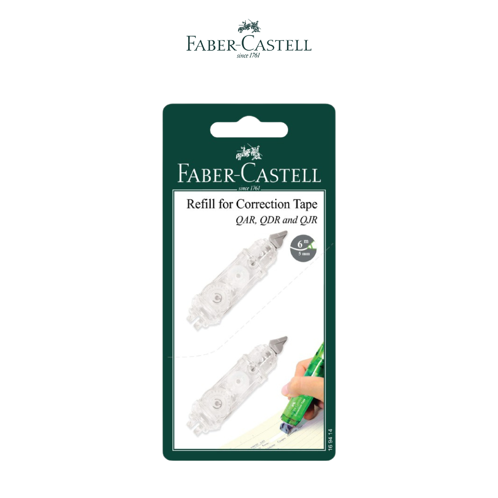 

Refill For Correction Tape Set 2 Faber-Castell For QAR, QDR & QJR 169414