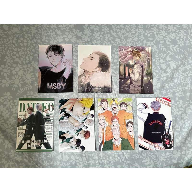 

Postcard dateko sakusa daichi sugawara @.ummm_mmma etc