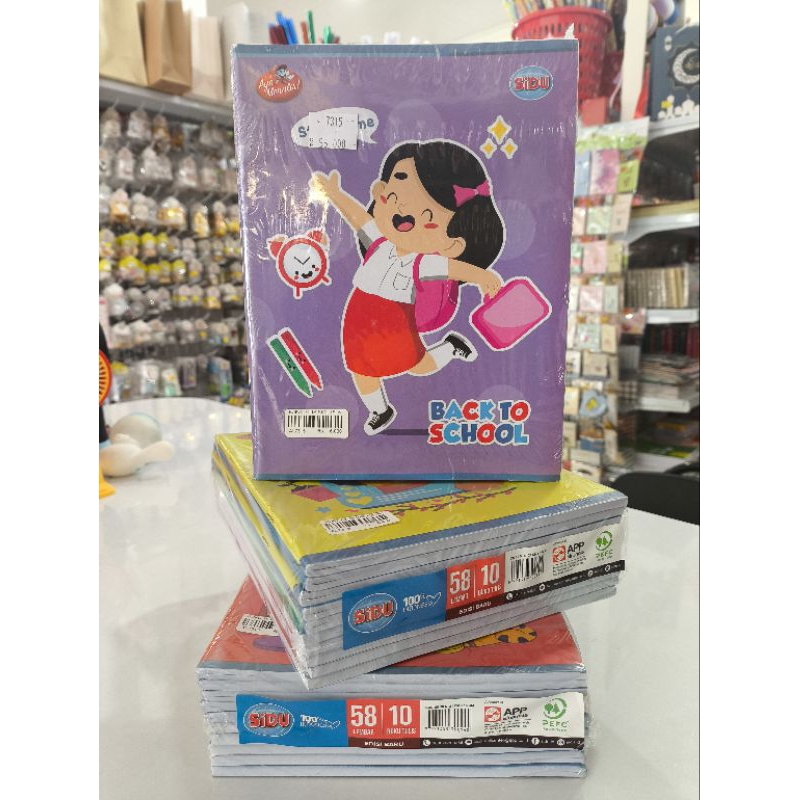 

BUKU TULIS SIDU ISI 38 LEMBAR / ISI 58 LEMBAR
