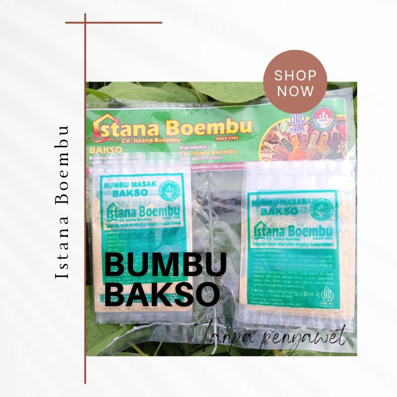 

Bumbu Bakso Rempah Tanpa Bahan Pengawet