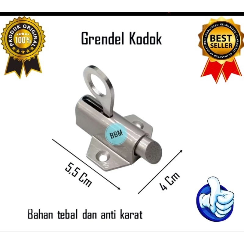 Spring Knife Jumbo / Grendel Kodok Jumbo / Selot Kodok Jendela / Grendel Pengunci Jendela / Grendel 