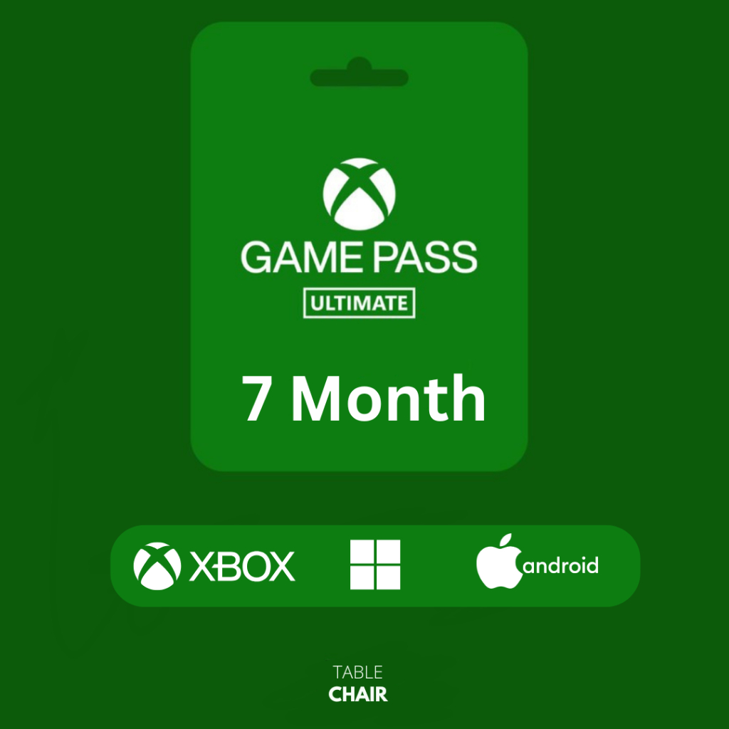 Xbox Game Pass Ultimate 7  Months For Xbox, Android, PC Cloud Gaming