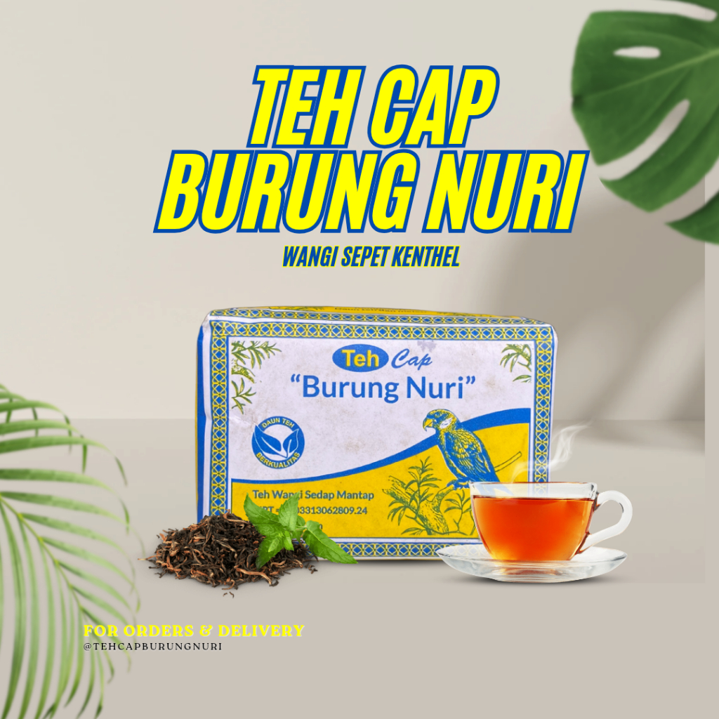 

Teh Cap Burung Nuri /Teh Solo Cita Rasa Lokal 1slop isi 10