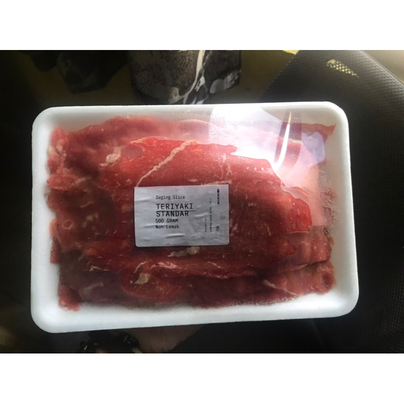 

Daging Slice Teriyaki Standar 500 gr