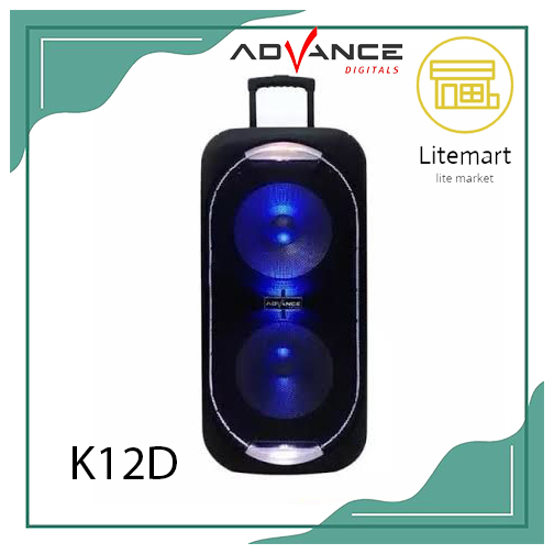 ADVANCE SPEAKER PORTABLE 12" K12D / K12D-B