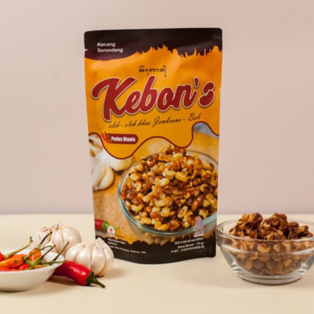 

Kacang Kebon’s Bali Pedas Serondeng 175gram