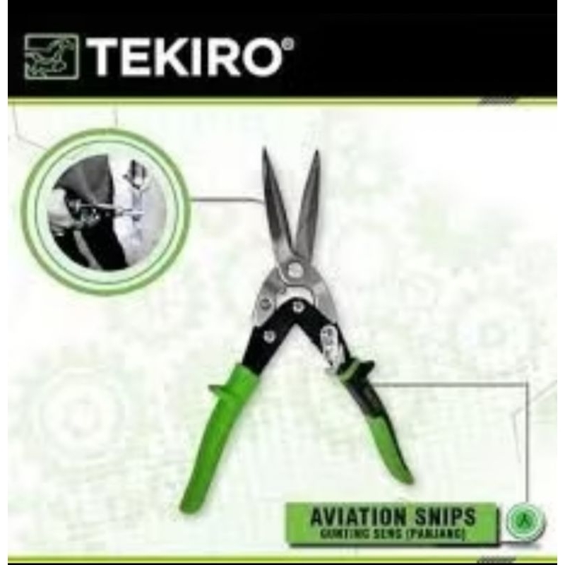 Tekiro Gunting Seng 12" Gunting hollow12 Inch Aviation Snips