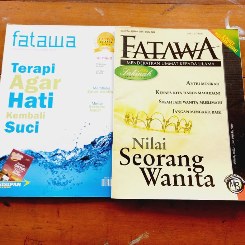 MAJALAH FATAWA EDISI LAMA PRELOVED/BEKAS