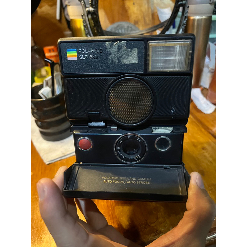 kamera polaroid 600 land kamera auto focus/ kamera polaroid/ kamera instan/ kamera vintage/ kamera b