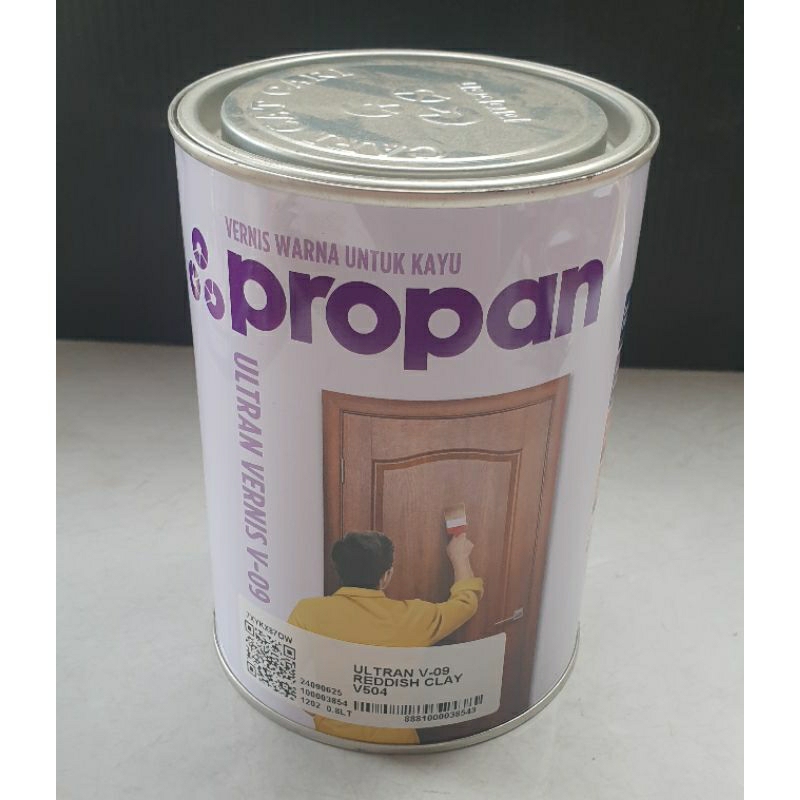Politur plitur ultran vernis propan warna reddish clay