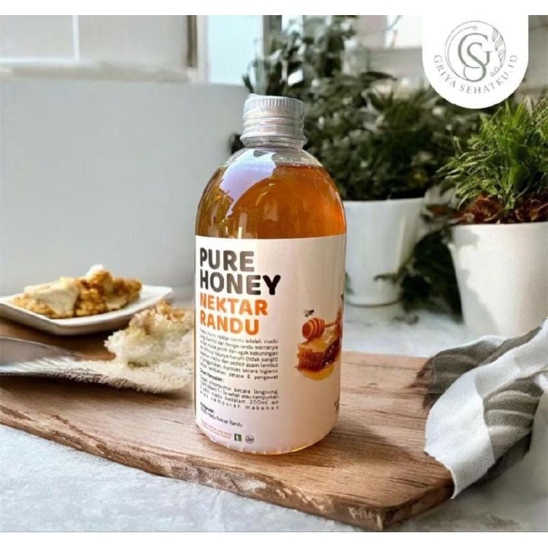 

MADU MURNI NEKTAR RANDU 350GRAM 100% MURNI LANGSUNG DARI PETERNAK