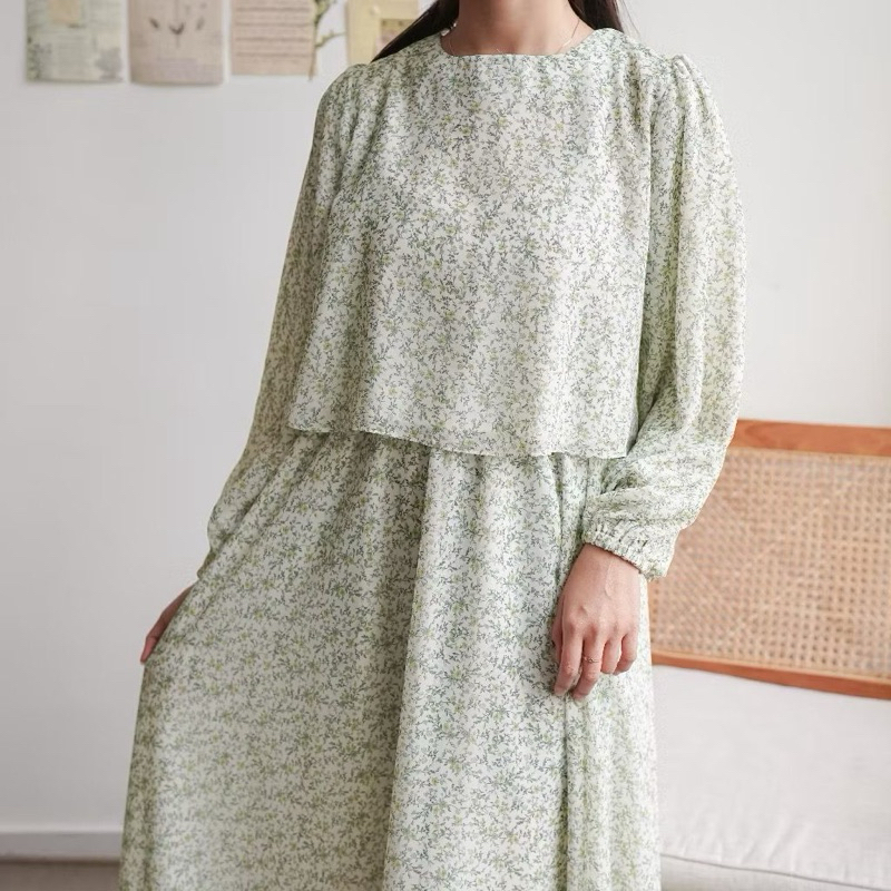 Preloved Gamis One set Baju lebaran raya series