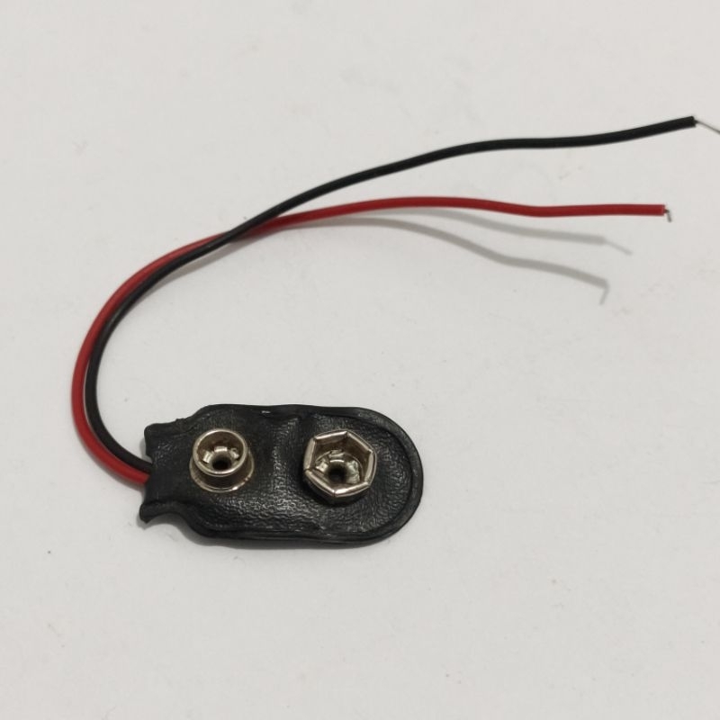 SOKET BATU BATERAI 9VOLT