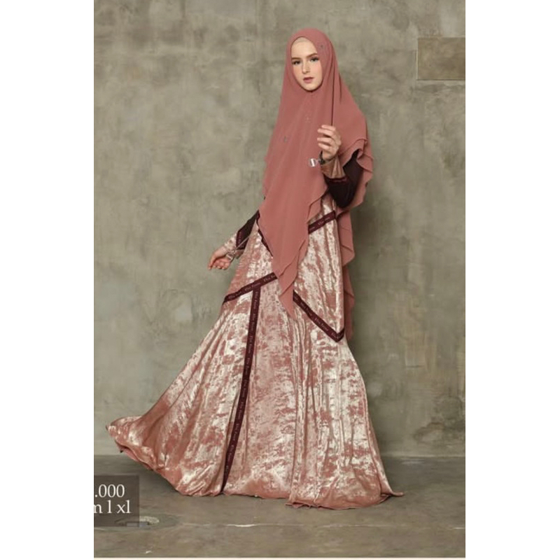 LVA SYARI PREMIUM FAGERI SYARI BY LVA SYARI /GAMIS SET KHIMAR MEWAH KEKINIAN ELEGANT (PRODUCT ORIGIN